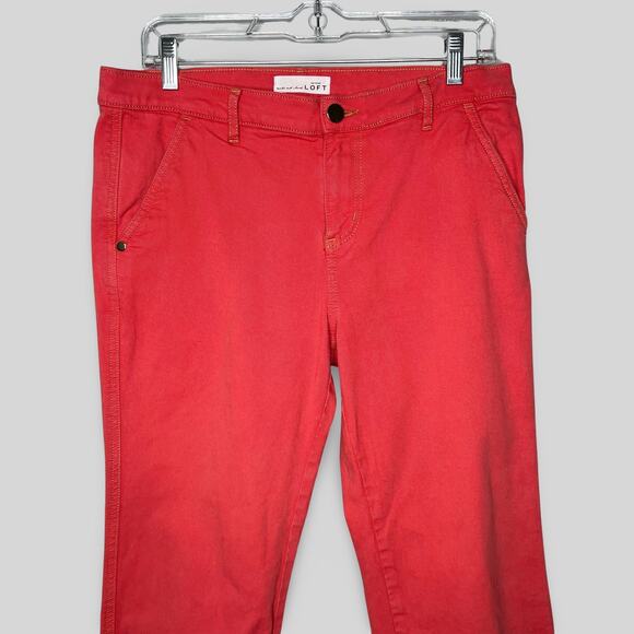 LOFT Straight Crop Colorful Jeans - Picture 2 of 5